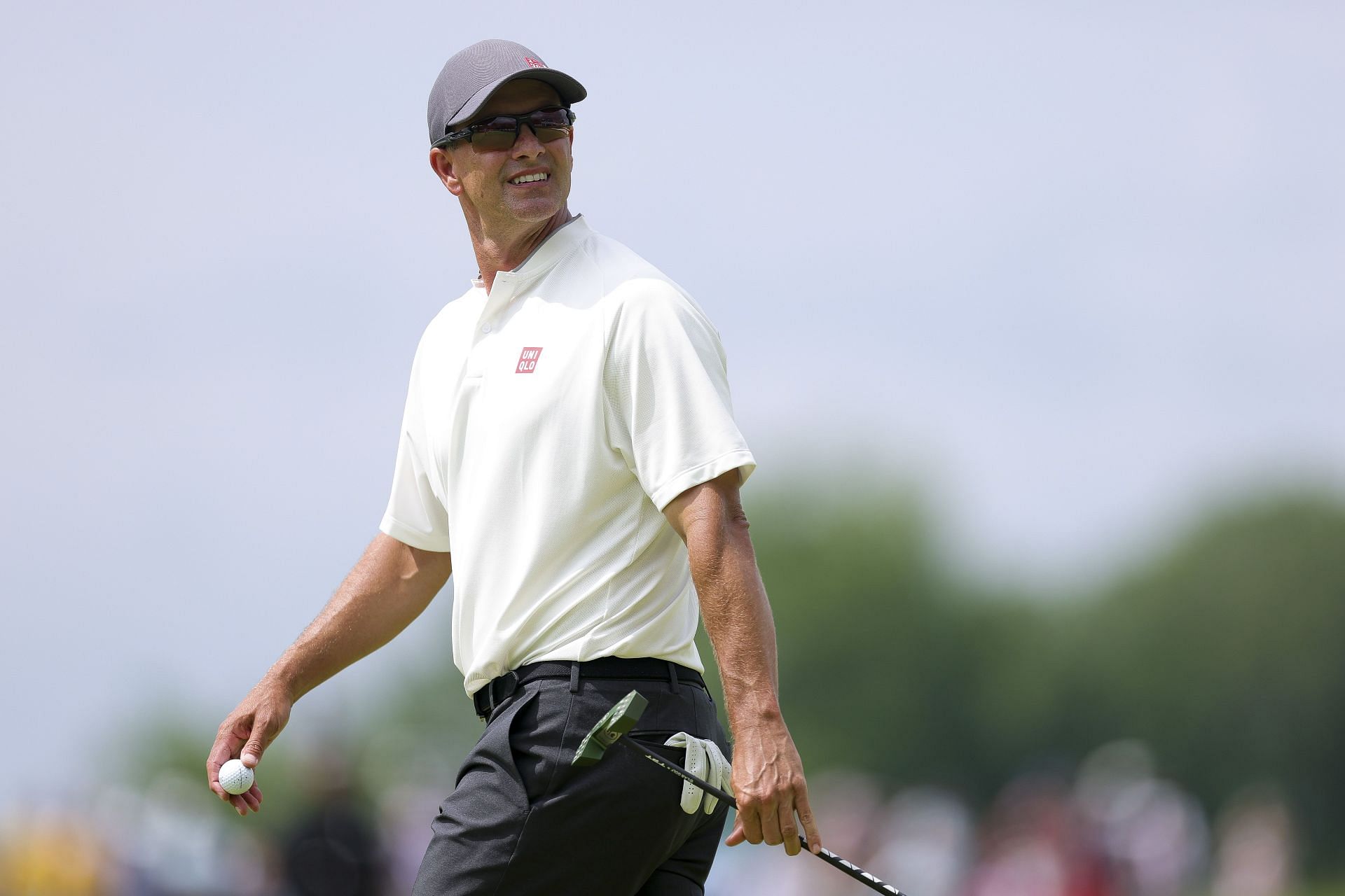 Adam Scott at the 2025 U.S. OPEN - Source: Getty
